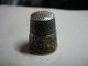 Antique Ketcham & Mcdougall Sterling Silver Wild Roses Thimble Size 8 1900 ' S Thimbles photo 4