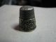 Antique Ketcham & Mcdougall Sterling Silver Wild Roses Thimble Size 8 1900 ' S Thimbles photo 6