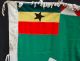 Fanti Textile Fante Asafo Appliqued Chief 2 Heads Man & Woman Flag Ghana Ethnix Other photo 1