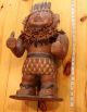 Vintage Antique Mayan Aztec Clay Corn God Dios Del Maiz 22 Inches Tall Man Native American photo 3