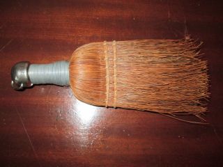 Vintage Old Farmhouse Wisk Whisk Straw Hand Broom 8 Inch photo