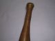 Primitive Hand Made Heavy Wooden Indian Club 16 