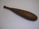 Primitive Hand Made Heavy Wooden Indian Club 16 