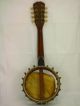 1911 Fairbanks Mandolin Banjo Vega 8 String 27022 Banjolin Acoustic Instrument String photo 1