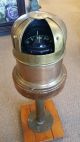 Antique 1950 ' S ? Danforth Constellation Compass Military ? Navy ? On Stand Compasses photo 3