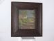 Cape May,  N.  J.  Antique Oil On Board Arts&crafts Period M.  W.  Seville Painting Arts & Crafts Movement photo 1