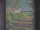 Cape May,  N.  J.  Antique Oil On Board Arts&crafts Period M.  W.  Seville Painting Arts & Crafts Movement photo 6