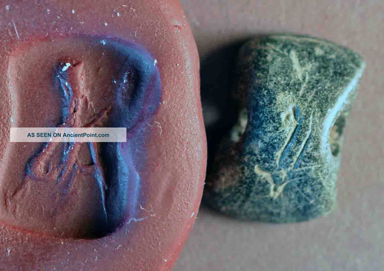 Stamp,  Levantine Stone Over 3000 Years Old Nr Near Eastern photo