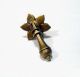 Of 4 Pcs Antique Vintage Brass Fairy Tear Drop Cudgel Pull Knob Handle Door Knobs & Handles photo 2