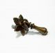Of 4 Pcs Antique Vintage Brass Fairy Tear Drop Cudgel Pull Knob Handle Door Knobs & Handles photo 3