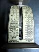 Antique Handy Tin Litho Postal Scale 16 Oz Capacity Letters Lorraine Metal 1920s Scales photo 4