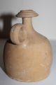 Ancient Greek Votive Pottery Guttus Oil Lamp Filler Flask 4th Century Bc Greek photo 1