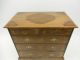 Baker Furniture - Collector ' S Edition Walnut Dresser With Burl Wood Inlay C1970 Post-1950 photo 3