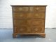 Baker Furniture - Collector ' S Edition Walnut Dresser With Burl Wood Inlay C1970 Post-1950 photo 4