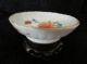 Antique Chinese Miniature Bowl With Stand Bowls photo 5