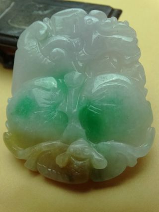 Aspicous Colorful Chinese Jade Pendant /mouse&monkey&ruyi &peach Pendant photo