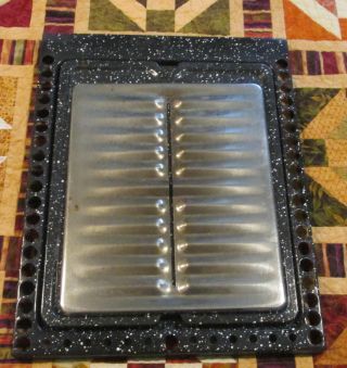 Vintage Wedgewood Gas Stove Parts - 3 Oven Broiler Pan Top And Bottom Pieces photo