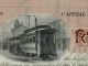 Louisville Railroad Co Unissued Stock Certificate Trolley Vignette The Americas photo 1