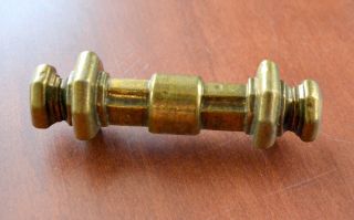 Vintage Keeler Brass Die Cast Furniture Pull N6643 