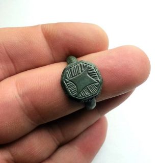 Ancient Roman Ring.  Unique. photo