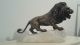 Sculpture Bronze Animal Statue Roaring Lion James Andrey Signed Front Stamped Uncategorized photo 2