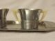 Vtg Art Deco Chase Chrome Savoy Bakelite Creamer Sugar Tray Steamlined Design Art Deco photo 1