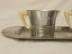 Vtg Art Deco Chase Chrome Savoy Bakelite Creamer Sugar Tray Steamlined Design Art Deco photo 2