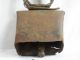 Very Large Antique Bell Bells Livestock Primitive Wrought Iron Security Alert Primitives photo 3