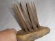 Extremely Rare Ritual Carding Primitive Carding Wool For Ritual Folk Costumes Primitives photo 8