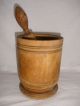 Antiques Primitives Antique Wooden Mortar Kitchen Cooking Spices Nuts Pestle Primitives photo 1