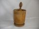 Antiques Primitives Antique Wooden Mortar Kitchen Cooking Spices Nuts Pestle Primitives photo 2