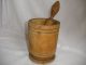 Antiques Primitives Antique Wooden Mortar Kitchen Cooking Spices Nuts Pestle Primitives photo 3