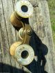 2 Antique Brass Paris Mother Of Pearl Opera Glasses Lemaire Fabt Binoculars Victorian photo 4