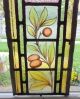Antique Art Nouveau Stained Glass Panel 1900-1940 photo 4