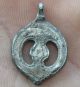 Scandinavian - Nordic - Viking Silver Amulet - Lunar Pendant 900 Ad Scandinavian photo 2