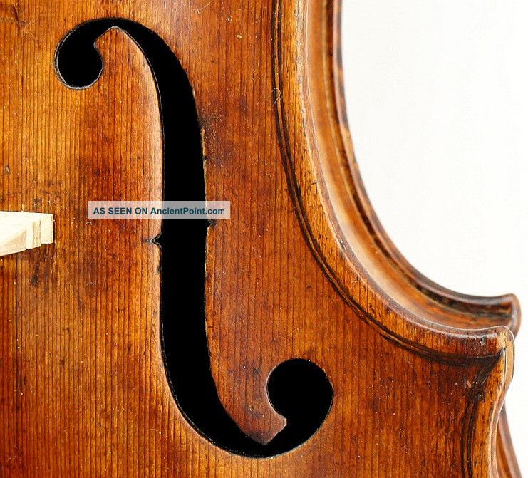 Very Old And Interesting Antique 18th Century Mittenwald Violin Klotz School String photo