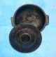 Meta Bowl Container With Handle Vintage Israel Metalware photo 4