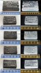 Old Metal Newspaper Printing Plates For Famous Movie Adverts • Very Collectable Uncategorized photo 6