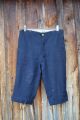 Antique Metal Anchor Buttons On Navy Womens Or Kids Shorts Buttons photo 1