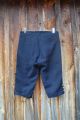 Antique Metal Anchor Buttons On Navy Womens Or Kids Shorts Buttons photo 2
