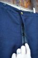 Antique Metal Anchor Buttons On Navy Womens Or Kids Shorts Buttons photo 4
