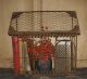 Chicken/rooster Coop/bird House Feeder Box/shelf 4 Greenery Plant/laundry Room Primitives photo 9