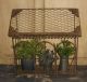 Chicken/rooster Coop/bird House Feeder Box/shelf 4 Greenery Plant/laundry Room Primitives photo 5