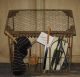 Chicken/rooster Coop/bird House Feeder Box/shelf 4 Greenery Plant/laundry Room Primitives photo 7