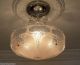 ({stunning}) C.  40 ' S Vintage Art Deco Ceiling Light Lamp Chandelier Re - Wired Chandeliers, Fixtures, Sconces photo 2