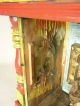 Vintage Mexican Wood Nicho/box/shrine With Statue,  Christian Latin American photo 4