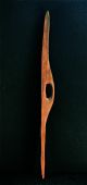 Antique Australian Aboriginal Parrying Shield,  Carved,  Early 20th C,  Central Au. Pacific Islands & Oceania photo 2