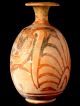 Rare Greek Red Figure Vase Black 4th Century Bc Etna Paterno Ancient Female Head Greek photo 4