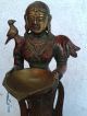 Annapoorna Annapurna Rare Brass Metal Goddess Of Food Grains For Multiple Candle India photo 1