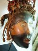 Bakongo Witch Doctor Mask W /spirit Guides,  Congo/ Santeria/ Eggun/ Palo Mayombe Masks photo 1
